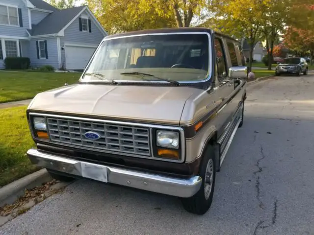 1986 ford 'hart' conversion van 62,000 original miles - econoline 150, runs well