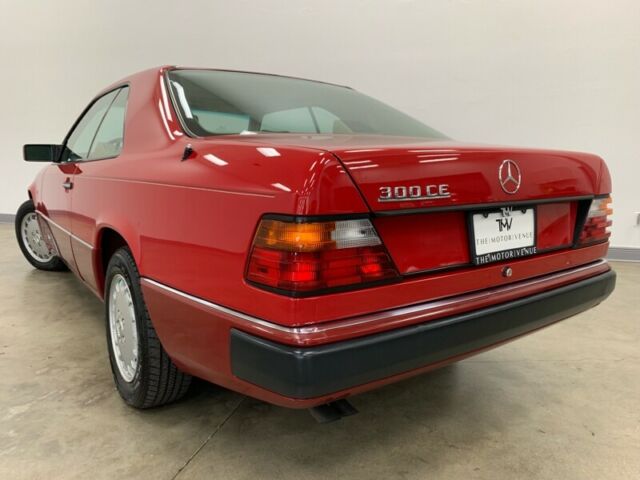 1990 mercedes-benz 300 series 2dr coupe 300ce 105850 miles red coupe 3.0l automa