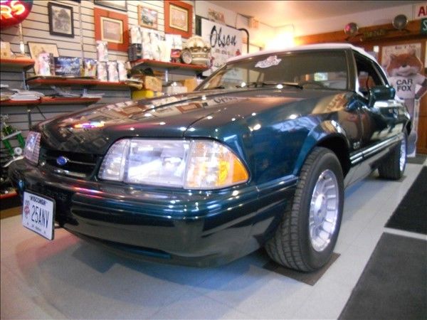 1990 ford mustang 25th anniversary limited edition 7-up convertible!