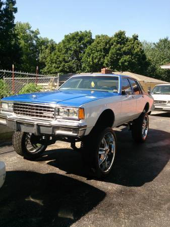 1984 chevrolet caprice classic "lifted"