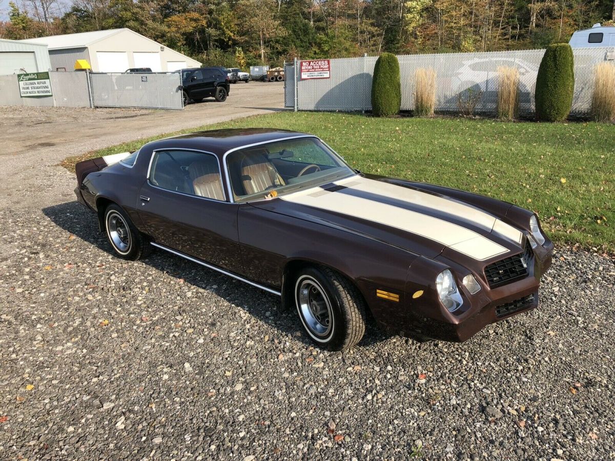 1979 chevrolet camaro coupe brown rwd automatic