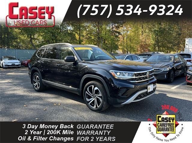 2021 volkswagen atlas 3.6 v6 sel premium