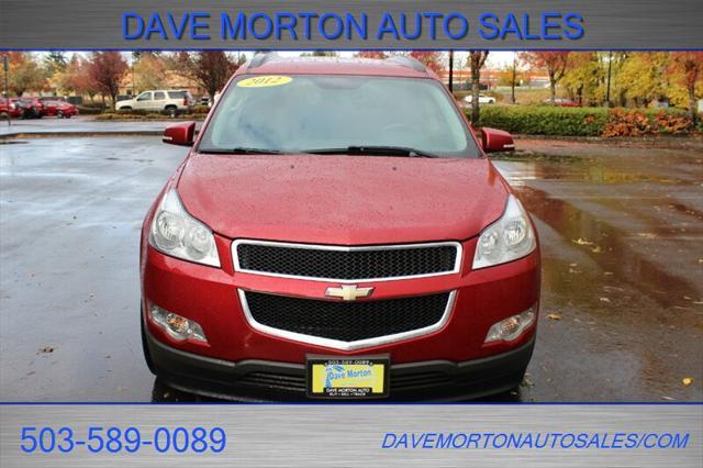 2012 chevrolet traverse lt