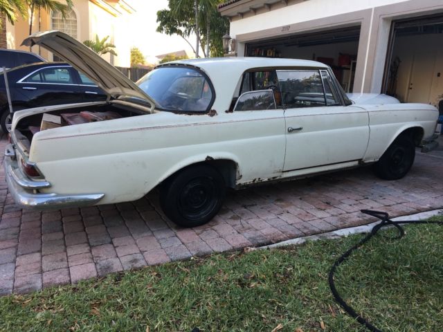 1964 mercedes benz 220 se coupe