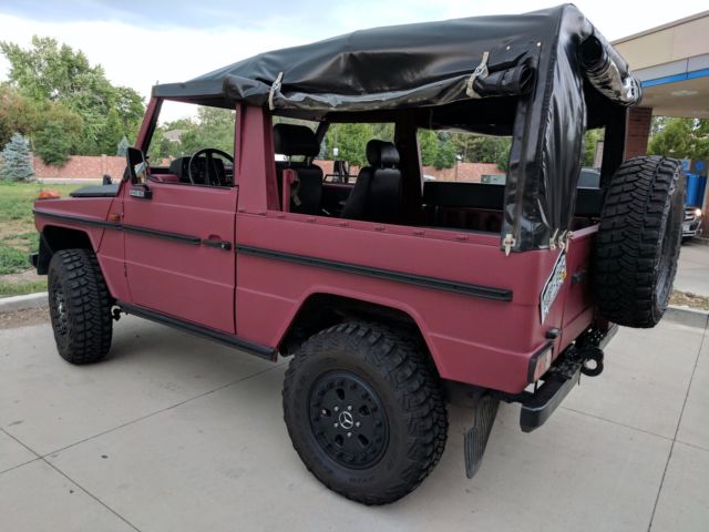 1984 mercedes-benz 240gd 4ã—4 g-class gwagon the wolf w460/461 46k miles