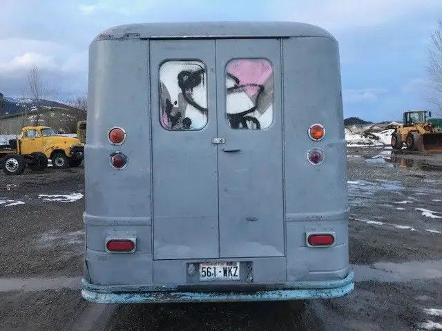 1965 gmc school bus stepvan vintage van project rat rod grumman kurbmaster metro