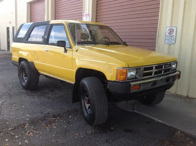 1985 toyota 4runner sr5 4 cylinders 22re 5 speed 4x4