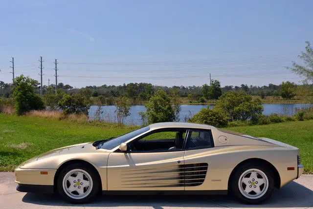 1988.5 ferrari testarossa rare color cavallino winner and classiche cert