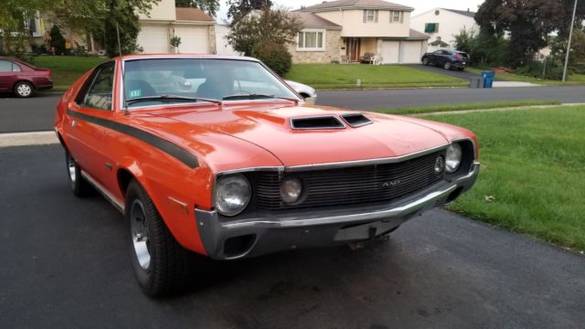 1970 amc amx go package 390 4 speed 59900 original miles