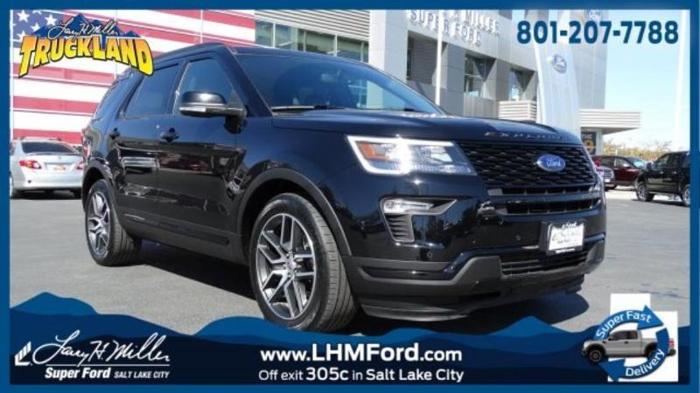 2018 ford explorer sport awd sport 4dr suv for sale in salt lake city, utah
