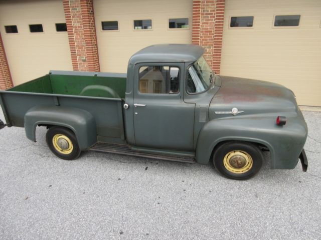 1956 ford truck pickup f100 v8 engine manual transmission authentic survivor