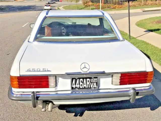 1972 450 sl convertible small euro bumpers htf pristine interior seats
