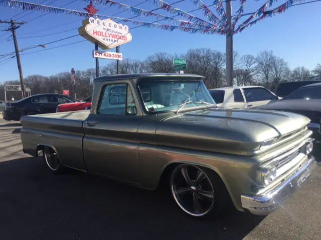 1964 chevrolet c-10 pickup restomod featured in hot rod magazine