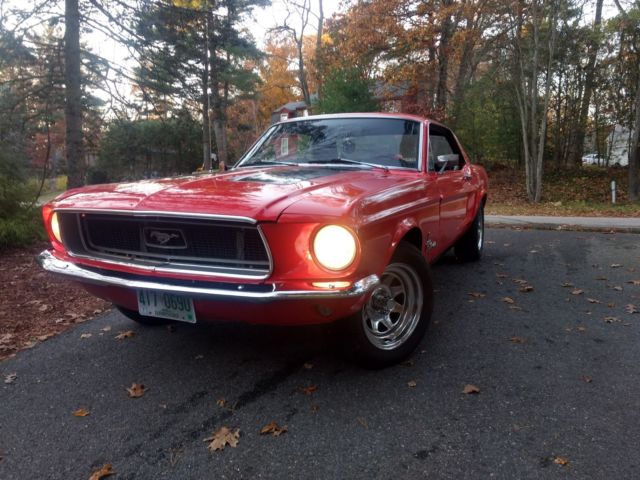 1968 mustang coupe 289 restored