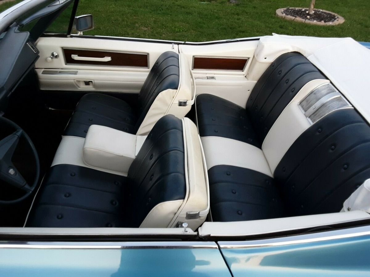 1968 cadillac deville convertible sharp! new transmission