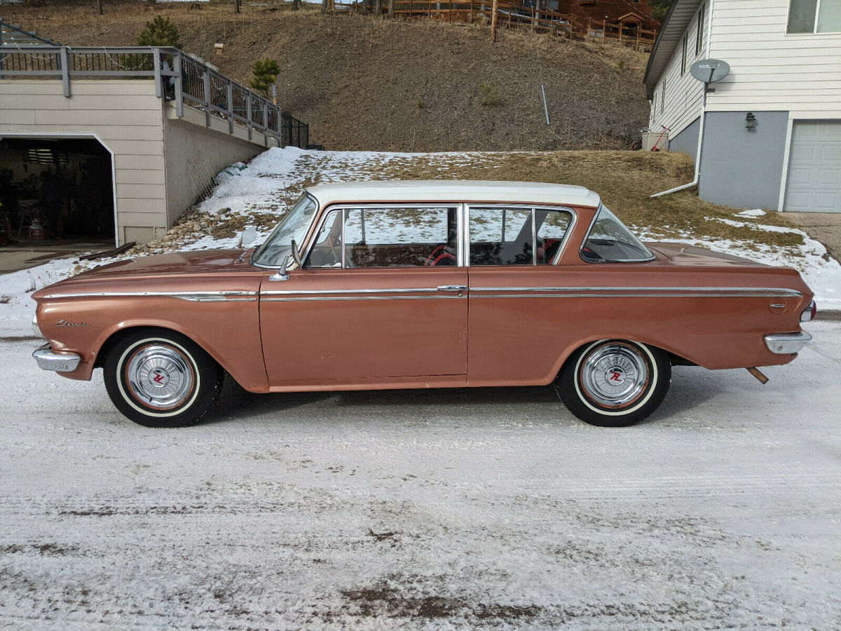 1962 rambler classic custom two door sedan runs&drives great, push button auto