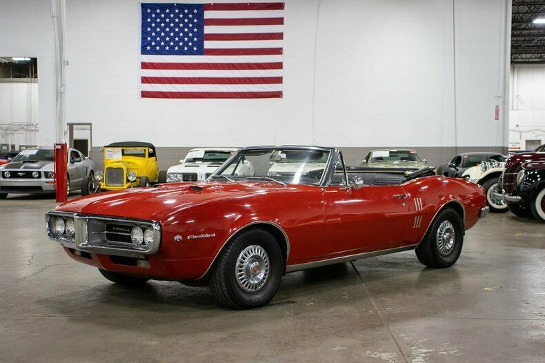 1967 pontiac firebird 400 87559 miles red 400ci 6.6l v8 4-speed manual