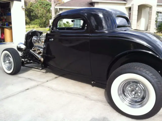 1934 ford 3-window coupe b&c "outlaw body" ~no reserve~