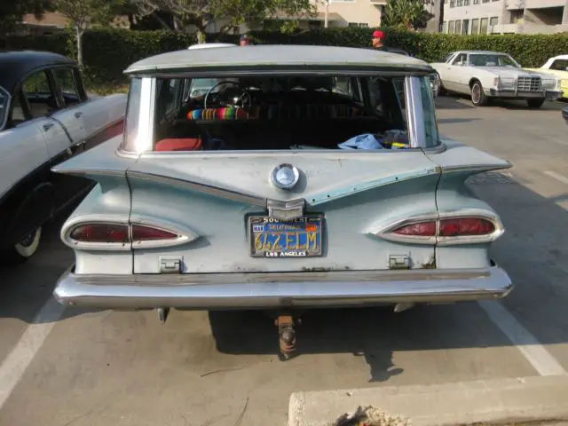 1959 chevrolet parkwood stationwagon no reserve auction