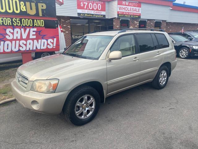 2006 toyota highlander base
