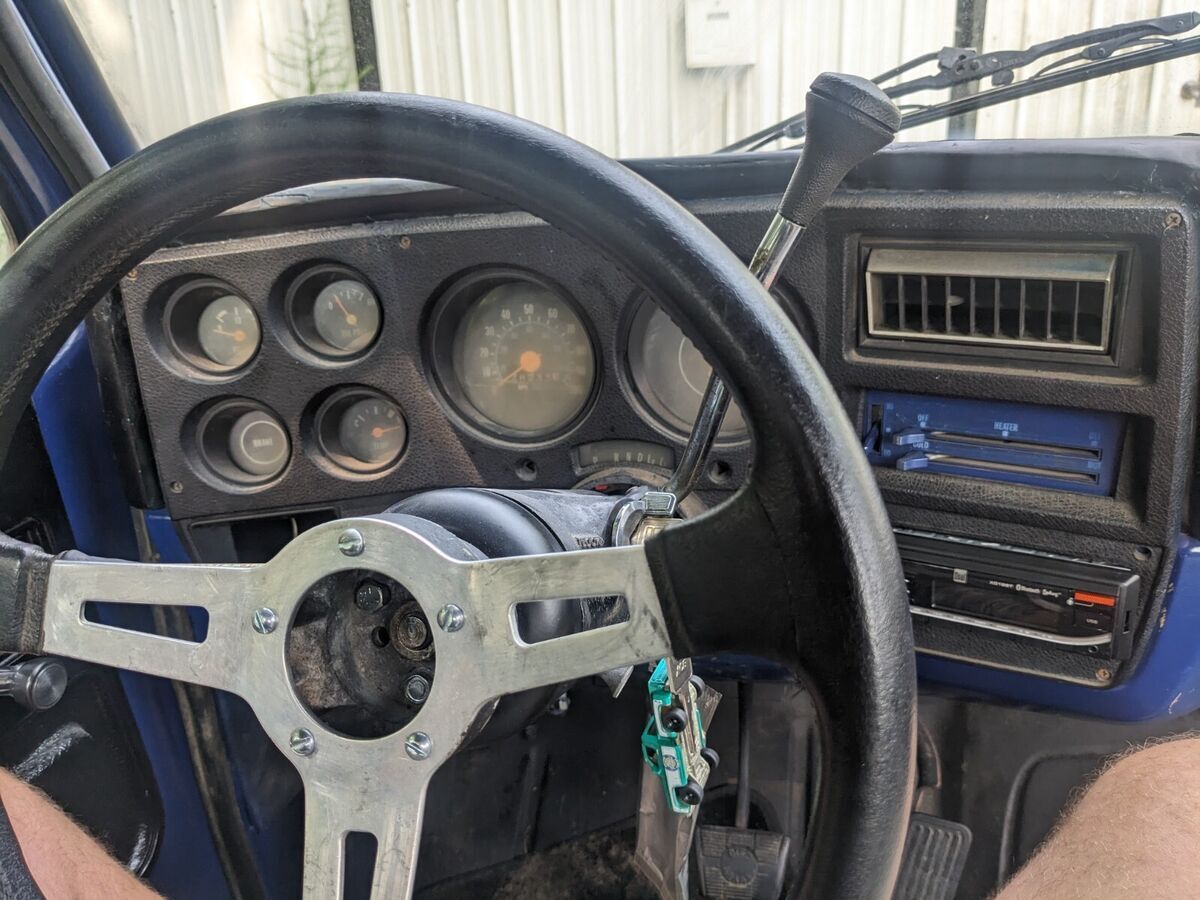 1973 gmc sierra 1500 super custom ls swap 5.3 4l60e