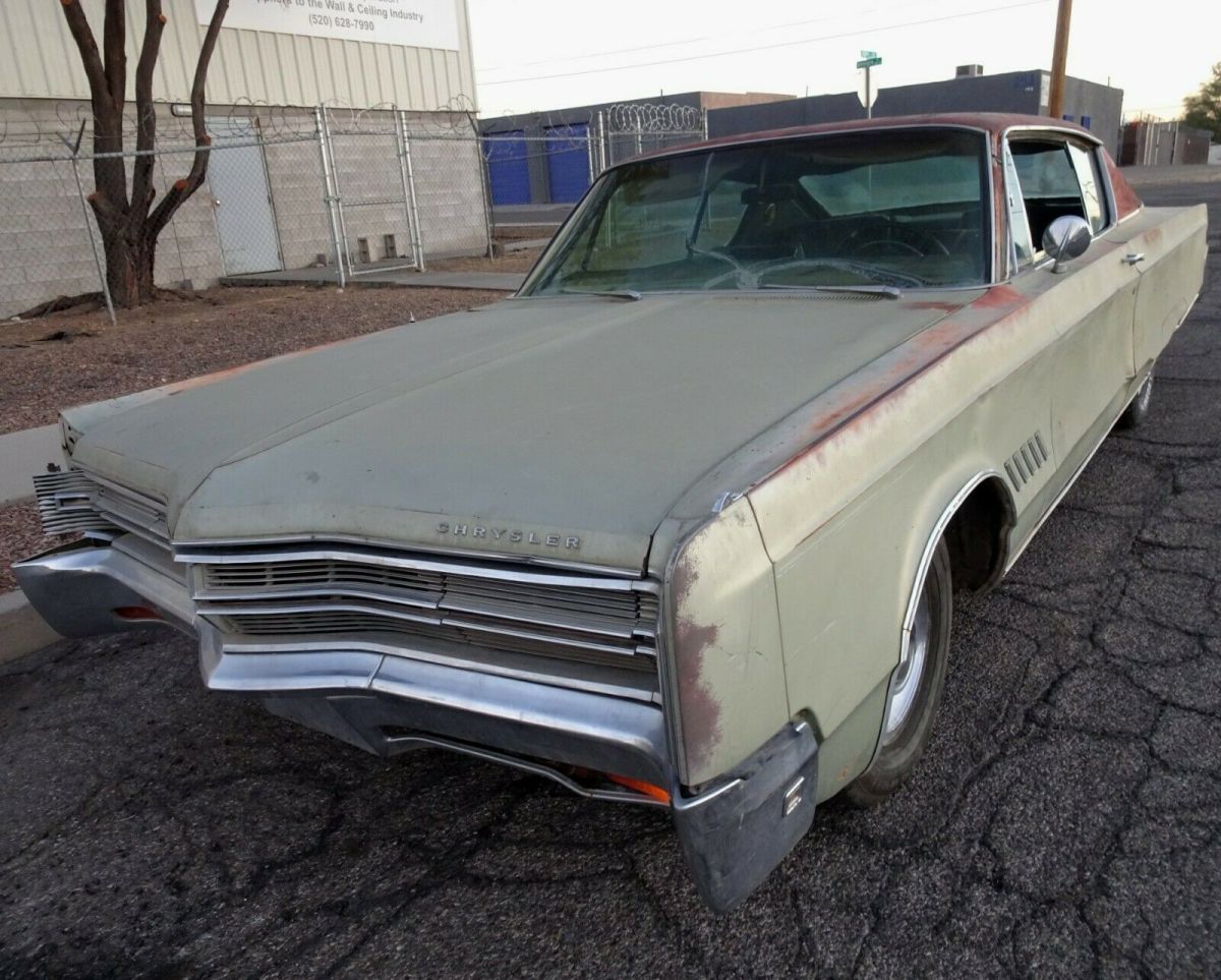 1968 chrysler 300 2dr ac 440 4v ps pb c body survivor az runs / movable min rot