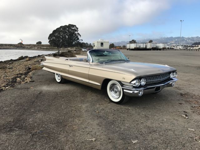 1961 cadillac eldorado biarritz convertible, rare car, runs and drives great!!!
