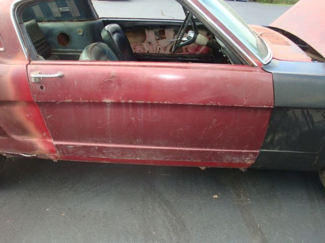 1966 mustang fastback factory 289 c code & 4spd orig buck tag off road since '82