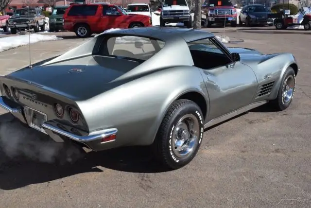 1971 chevrolet corvette stingray matching numbers 350/270 hp steel cities gray**