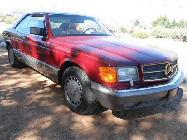 classic collectors 1 owner mercedes benz 560 sec coupe excellent arizona 560sec