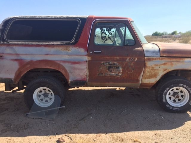 1978 ford bronco runs and drives needs restoration