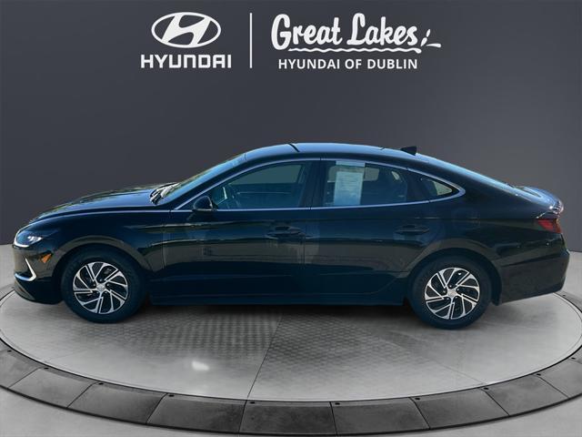 2021 hyundai sonata blue
