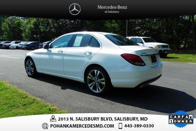 certified 2018 mercedes-benz c 300 4matic sedan salisbury, md 21801 for sale in salisbury, maryland