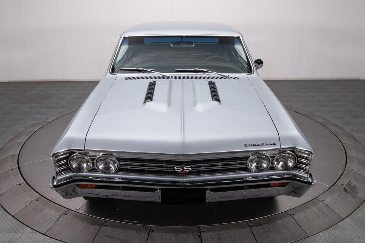 1967 chevrolet chevelle ss silver hardtop 396 v8 4 speed manual