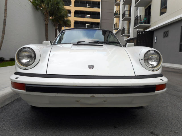 1983 porsche 911 european cabriolet convertible - newly full engine rebuild