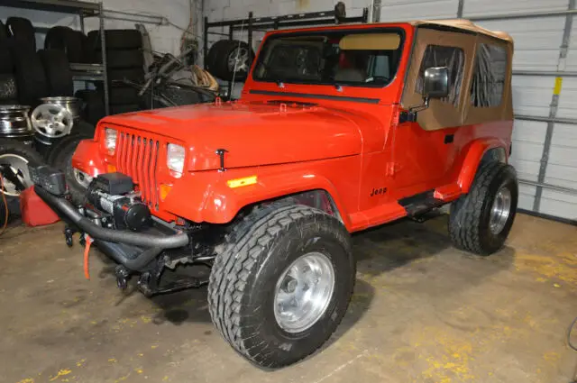 1988 restored jeep wrangler yj w all new components please dont miss it! with ac