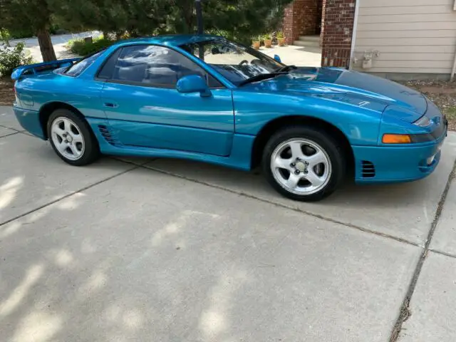 survivor! 1991 mitsubishi 3000gt vr4 twin turbo 33k miles rare color no mods!