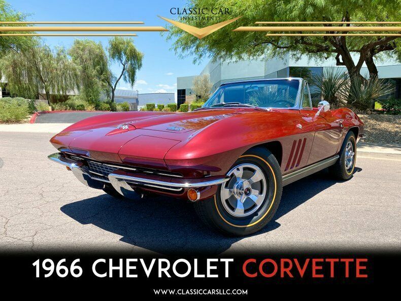 1966 chevrolet corvette roadster - #s matching 327/4-spd - amazing restoration!!