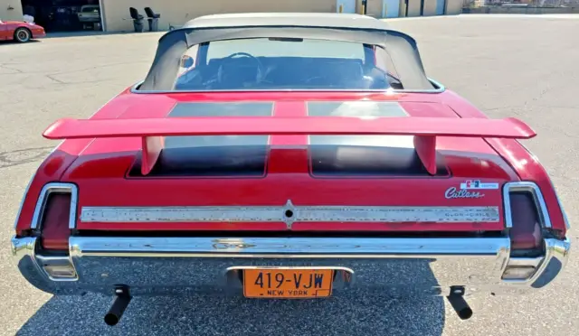 1969 olds cutlass "s" convertible matching rocket 350