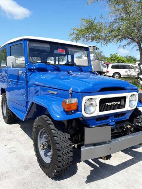 1983 toyota land cruiser fj40 - engine 2f 6 cyl / 4 speed