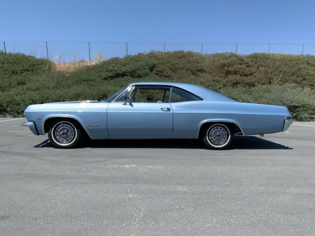 1965 chevrolet impala super sport 25289 miles blue hardtop sport coupe th400 au