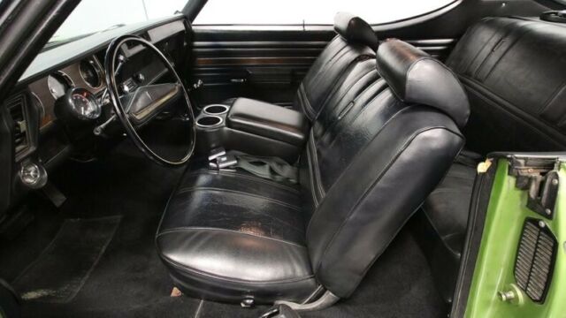 classic vintage chrome olds cutlass 350 v8 auto transmission green