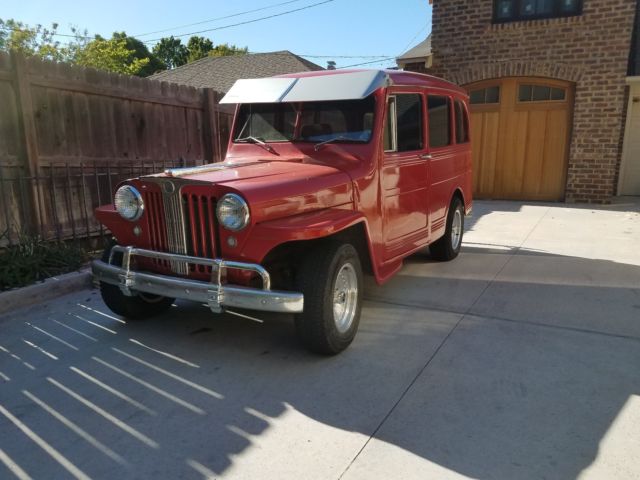 1949 willys wagon hot rod chevy 350 let santa bring you more horsepower