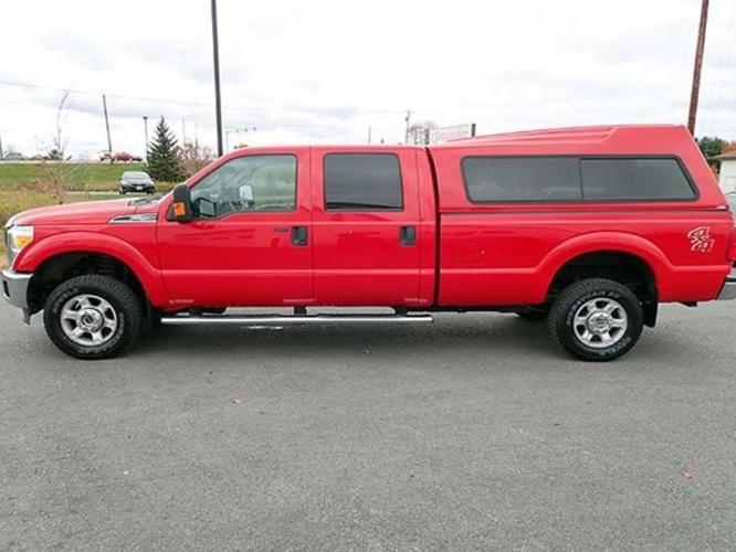 2014 ford f-250 super duty xlt 4x4 xlt 4dr crew cab 6.8 ft. sb pickup for sale in bangor, maine