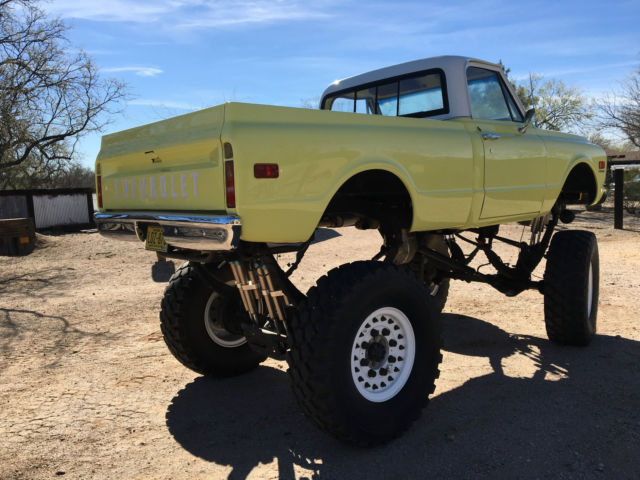 street legal 1972 chevrolet k-10 monster truck older frame up restoration