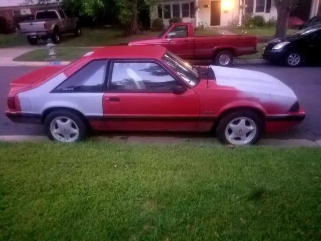 1988 ford mustang lx 5.0 clear title 88.000 miles rebuilt world class t-5