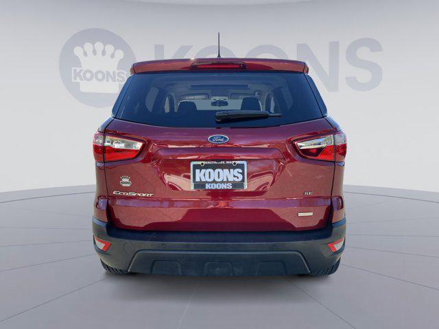 2020 ford ecosport se