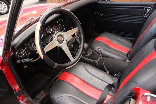 1973 convertible used red