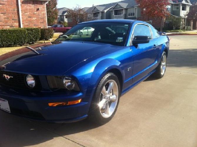 obo 2006 mustang gt, blue in frisco, tx
