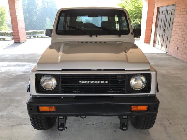 1988 suzuki samurai 2 door jeep wagon sport utility 1.3l l4 fi gasoline 4wd 4x4